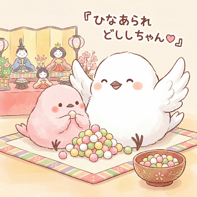 雛あられ美味しいチュン