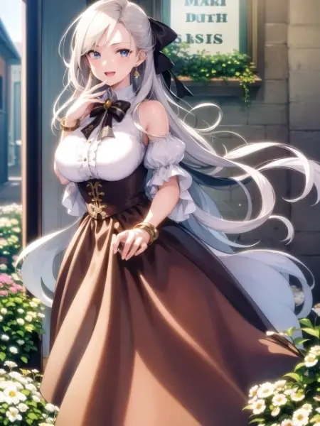 花屋のお姉さん