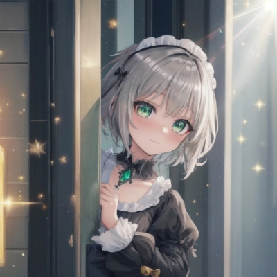 銀髪の男の娘
