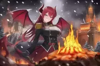その王国は、わずか一晩でたった一人の悪魔によって燃やし尽くされた