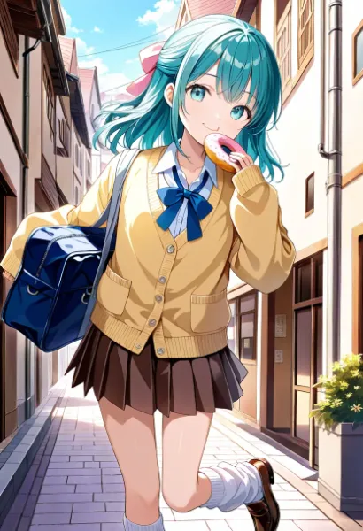 常磐アクア（お題：ドーナツ#3）