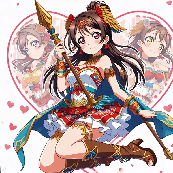 アマゾネスの衣装な女の子