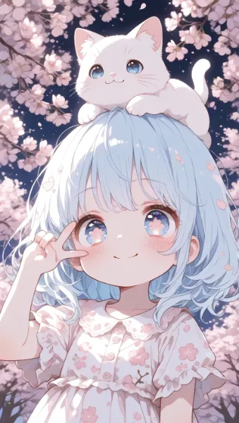 夜桜