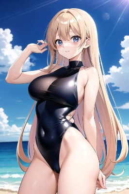 「水着似合う?」