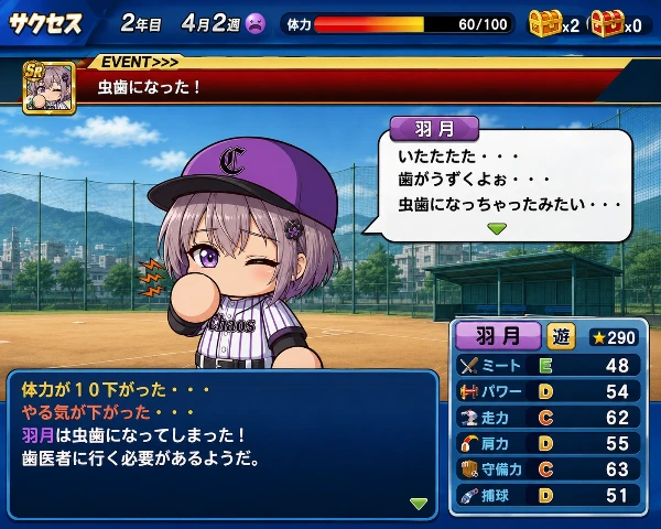 虫歯イベント