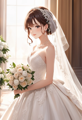 耳飾り・花嫁