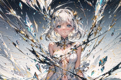 割れたガラスの世界
