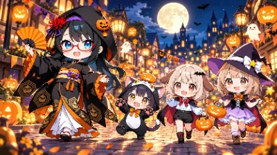 ハロウィンのパレードです～♪