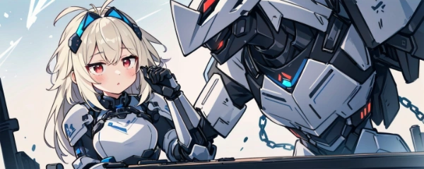 エヴ〇風アホ毛ちゃん