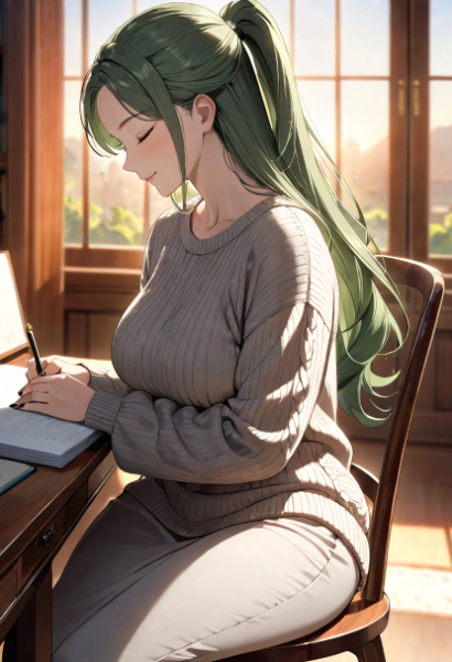 夜が明けちゃったわ…