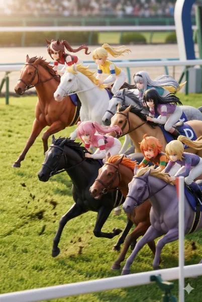 おま好きダービー（おま好きガールズ×馬）
