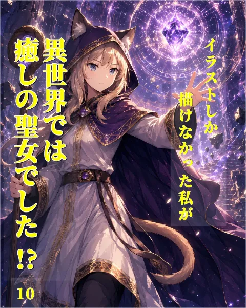 Kindle出版予告｜『イラストしか描けなかった私が──異世界では癒しの聖女でした!?』第10章 本日公開！