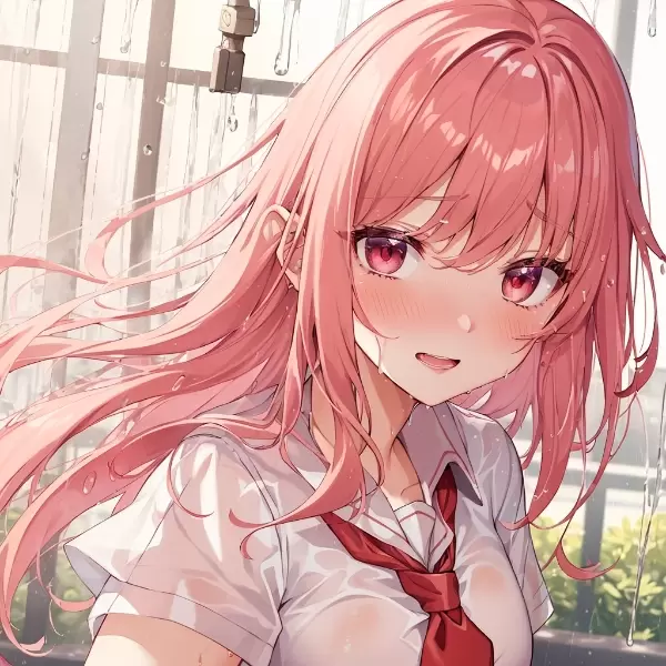 急に降ってきた…！