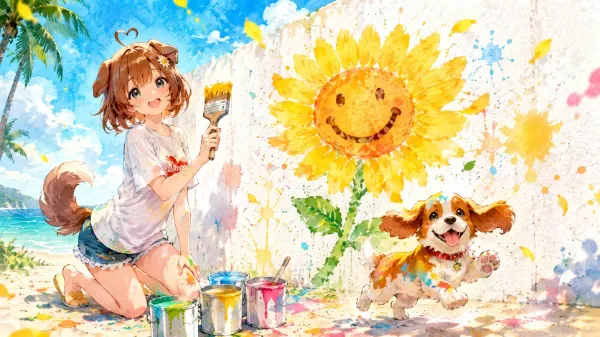 ゲージュツはバクハツだね！