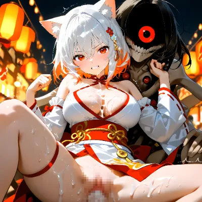 猫耳の女の子達の裏夏祭り～おぞましき化物達～