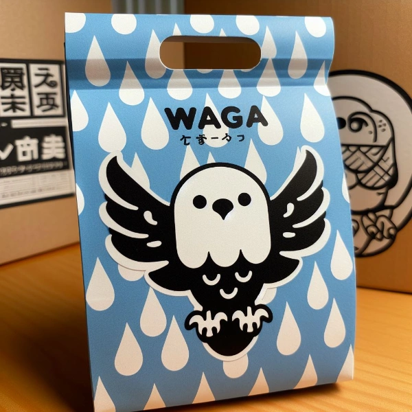 なにか和風を意識してつくったパッケージ