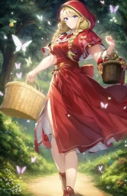 赤ずきんさん