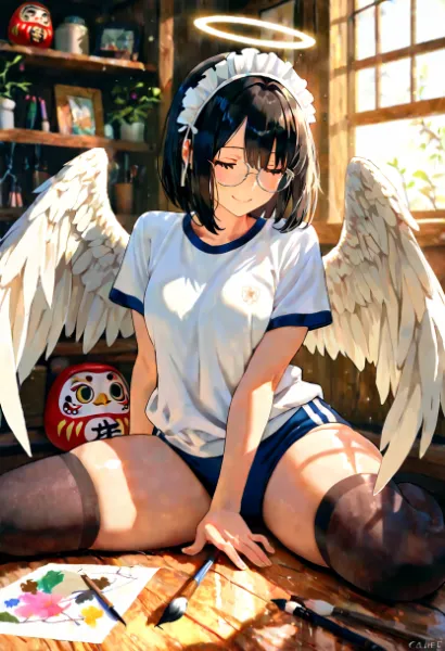 ダルマの顔を描いてみる