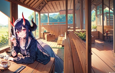 鬼っ娘まったり♪