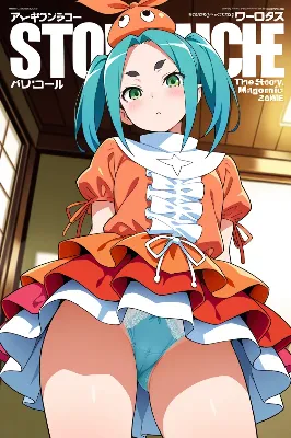 物語マガジン・斧乃木余接、忍野忍編（今日のぱんつ２）