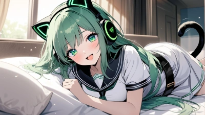 ネコミミヘッドフォン