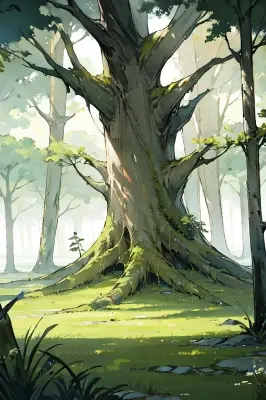 樹齢5000年の木々