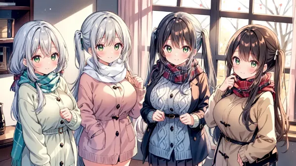 冬の窓辺で紡ぐ友情の物語