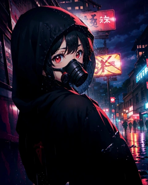 『婦女人相図/雨着教の女』