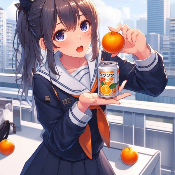 アルミ缶の上に乗せる前