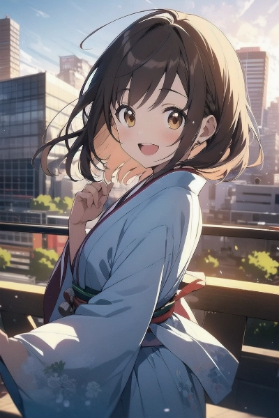 過去の時代からのタイムスリップ少女