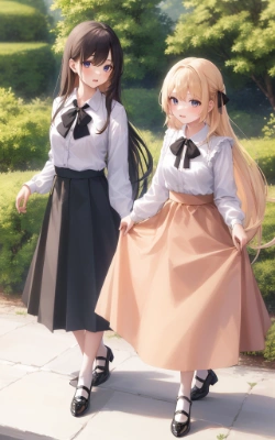 ロングスカート少女 ＃22