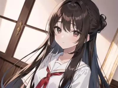 #23 茶髪少女