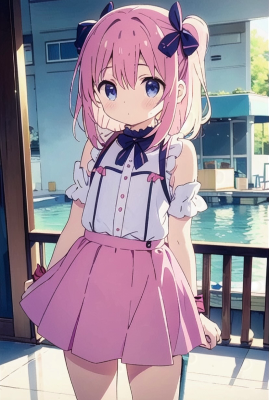 ピンクのスカート3☆