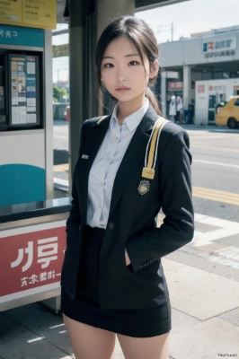 女性駅員さん