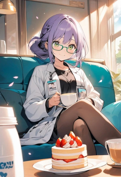 午後のティータイムに招待しましたᐠ( ᐖ )ᐟ