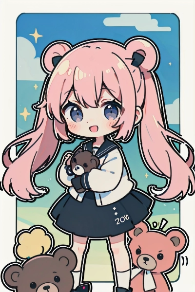 くまさんと一緒♪