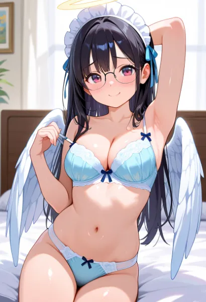 リボン入りの下着！