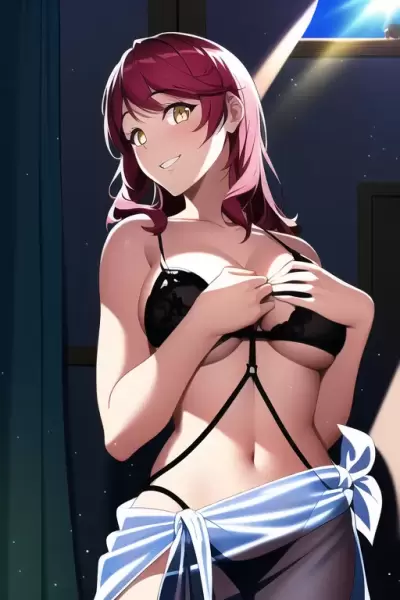 意味深に微笑えむ幼馴染