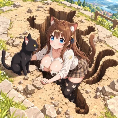 高い所から落下した時の表現