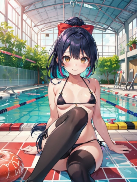 まなちゃんと水着撮影会