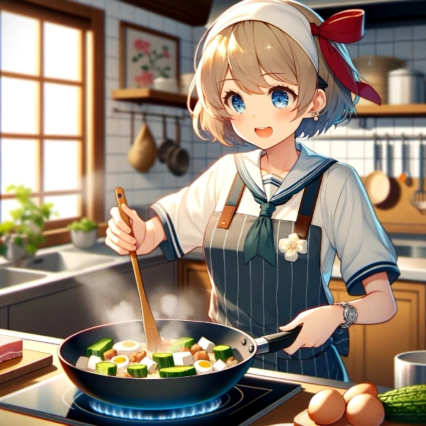 SPAMでゴーヤチャンプルーつくるー