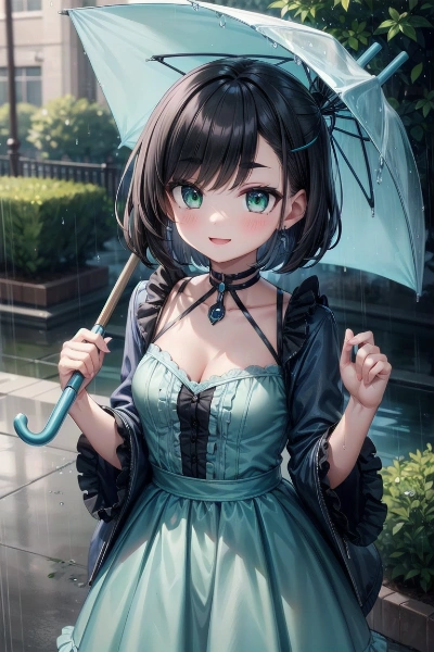 私、雨の日そんな嫌いじゃないんだ