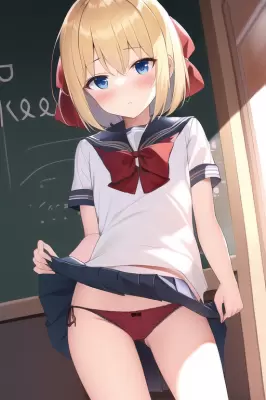 え、パンツみたいの？ほらっ