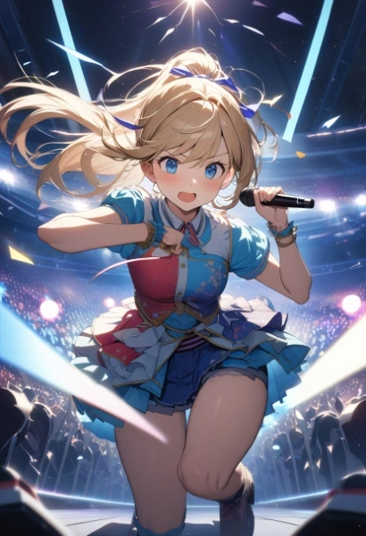 全力で歌うよ！(エリカ・ベネット)