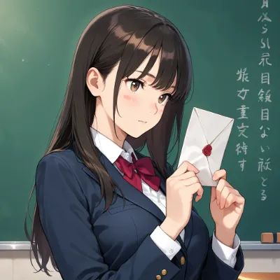 ラブレター読んでくれるかな