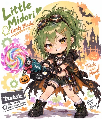 ちびキャラミドリちゃん