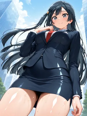 優木せつ菜　ビジネススーツ