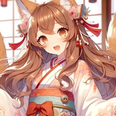 狐のコスプレに挑戦！