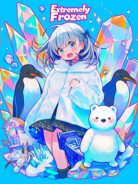 No.1656 冷極フローズン✕キラキラシール