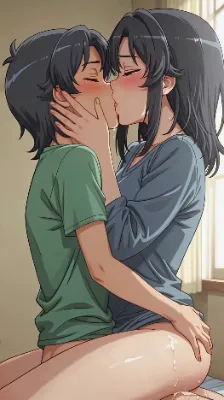 対面座位の雪子さん